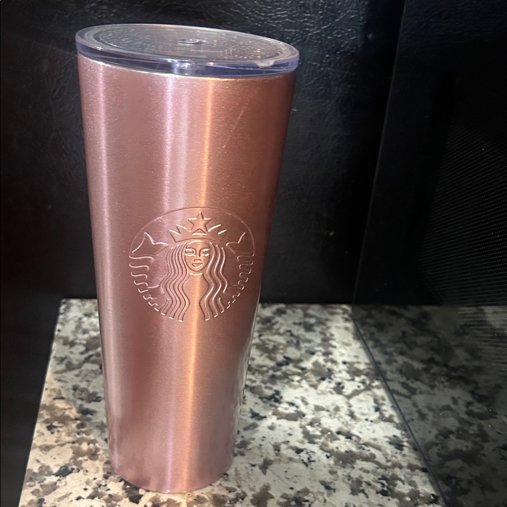 Starbucks rose gold Pink Tumbler